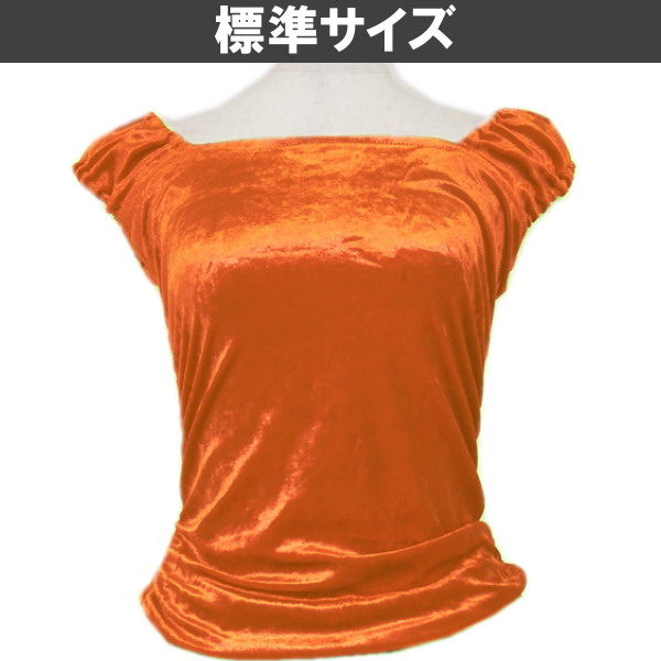 ベロア　フラブラウス