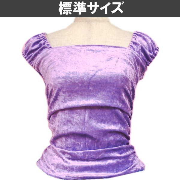 ベロア　フラブラウス