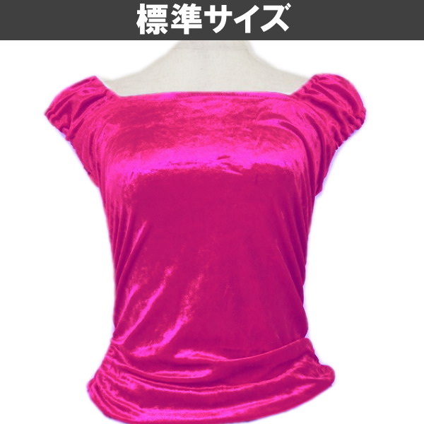 ベロア　フラブラウス