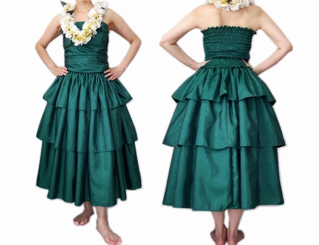 シャンタンドレス　詳細画像