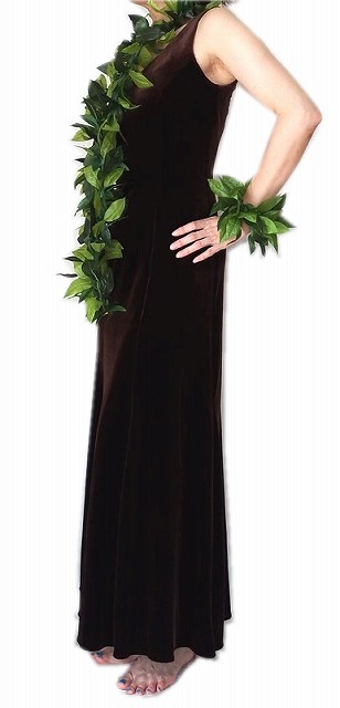 ベルベット　フラダンスドレス写真