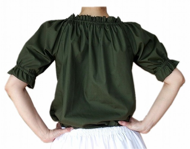 フラダンス　ブラウス詳細画像