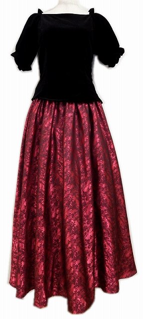 ベロア・ミラージュコンビ・フラドレス詳細画像