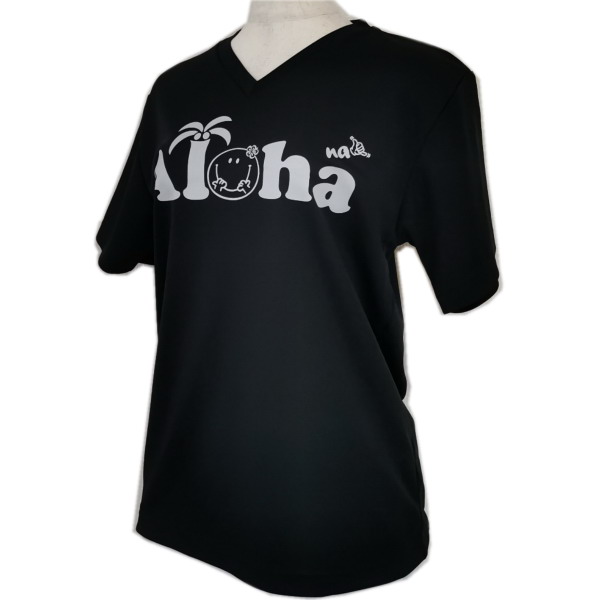 alohana【プロフィールご覧下さい】様ブラック一枚 サラッと着心地抜群】フラTシャツ・ALOHANAオリジナル（Aloha