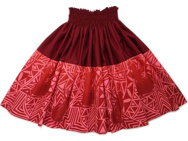 パウスカート　フラダンススカート　画像