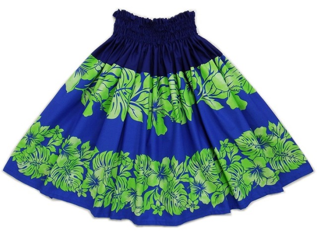 パウスカート・オリジナルアレンジ【シルエットハワイアン/ネオン