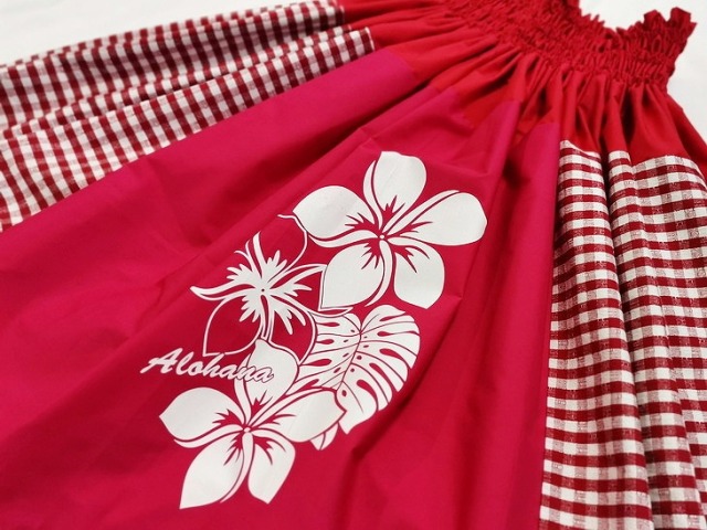 ロカヒ・パウスカート オリジナルアレンジ【アロハナプルメリア