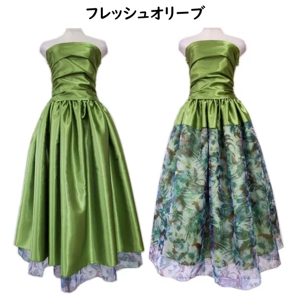 リバーシブルフラドレス