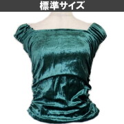 ベロア　フラブラウス