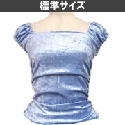 ベロア　フラブラウス