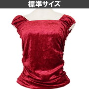ベロア　フラブラウス