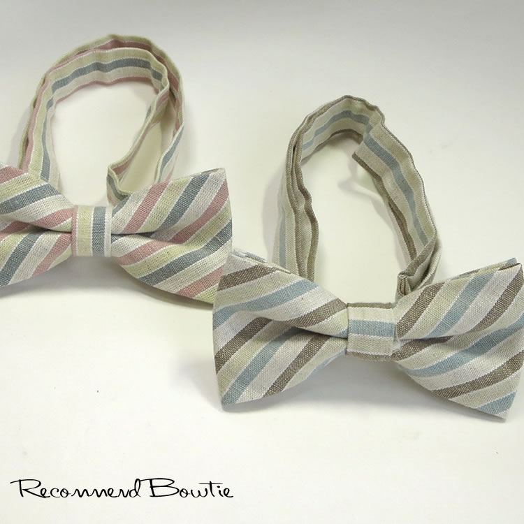 【WinkUP9月号POTATO9月号8月号雑誌掲載】【新着】Cuirs（キュイー）メンズボウタイ　ストライプカラフルボウタイ　新作デザイン