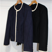 【再入荷】Cuirs（キュイー）メンズジャケット　モールパイピングノーカラージャケット　新作デザイン｜渋谷Cuirs【通販】