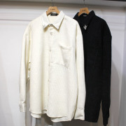 【新着】Cuirs（キュイー）メンズシャツ　カラーチップツイードオーバーシャツ　新作デザイン｜渋谷Cuirs【通販】