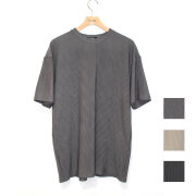 【新着】Cuirs（キュイー）メンズTシャツ　　プリーツセットアップTシャツ　新作デザイン