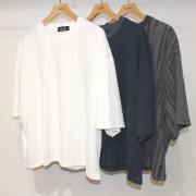【新着】Cuirs（キュイー）メンズTシャツ　ジャガードクロップTシャツ　新作デザイン｜渋谷Cuirs【通販】
