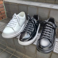 【再々入荷】Cuirs（キュイー）メンズスニーカー　新作ブラックホワイト入荷！　　P-31　OVER　SOLE　スニーカー新作デザイン｜渋谷Cuirs【通販】