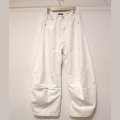【新着】Cuirs（キュイー）メンズデニムパンツ　コットンバルーンホワイトパンツ　新作デザイン｜渋谷Cuirs【通販】