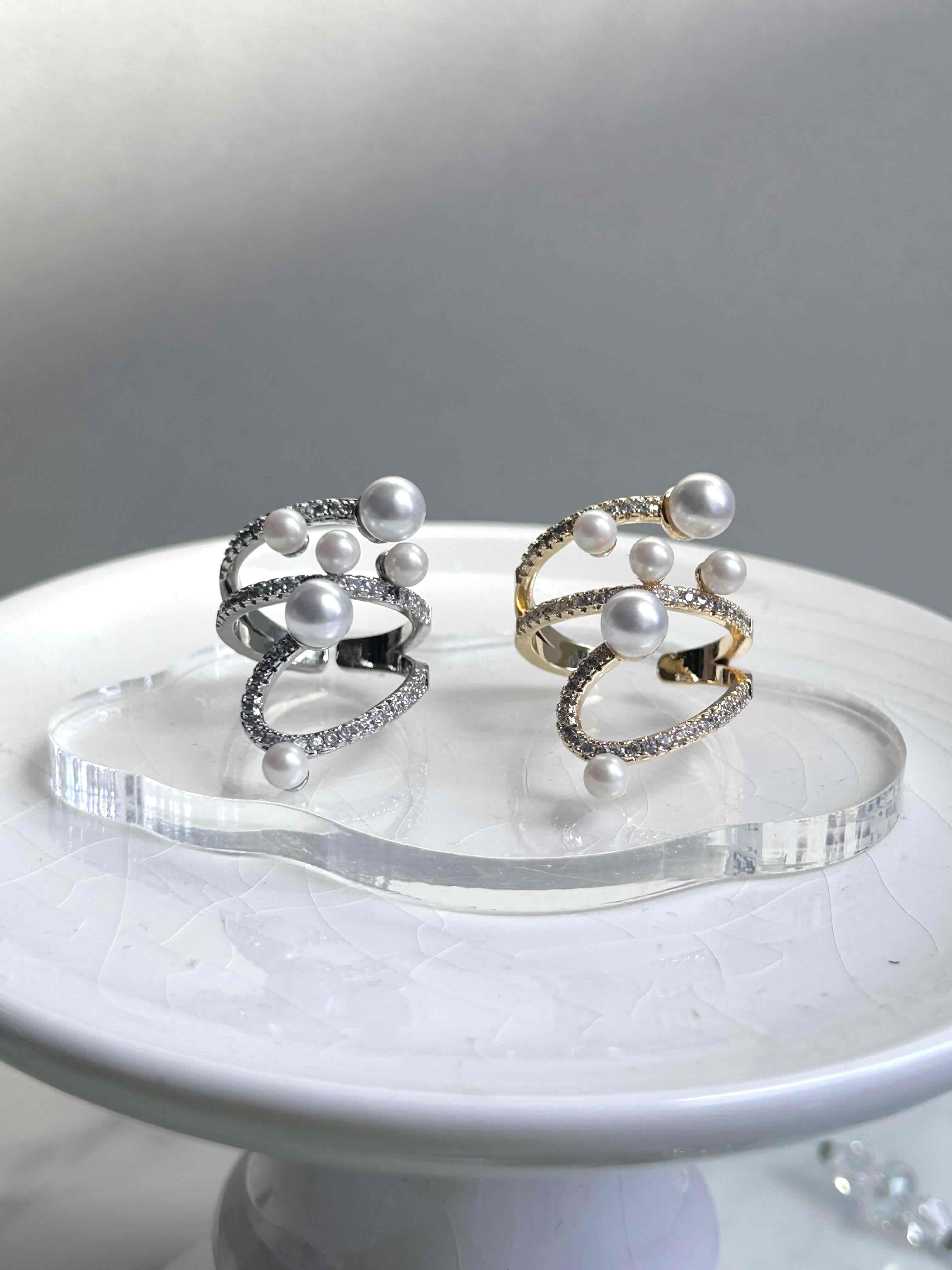 5/21 20:00-販売開始 PEARL COSMOS OPEN RING