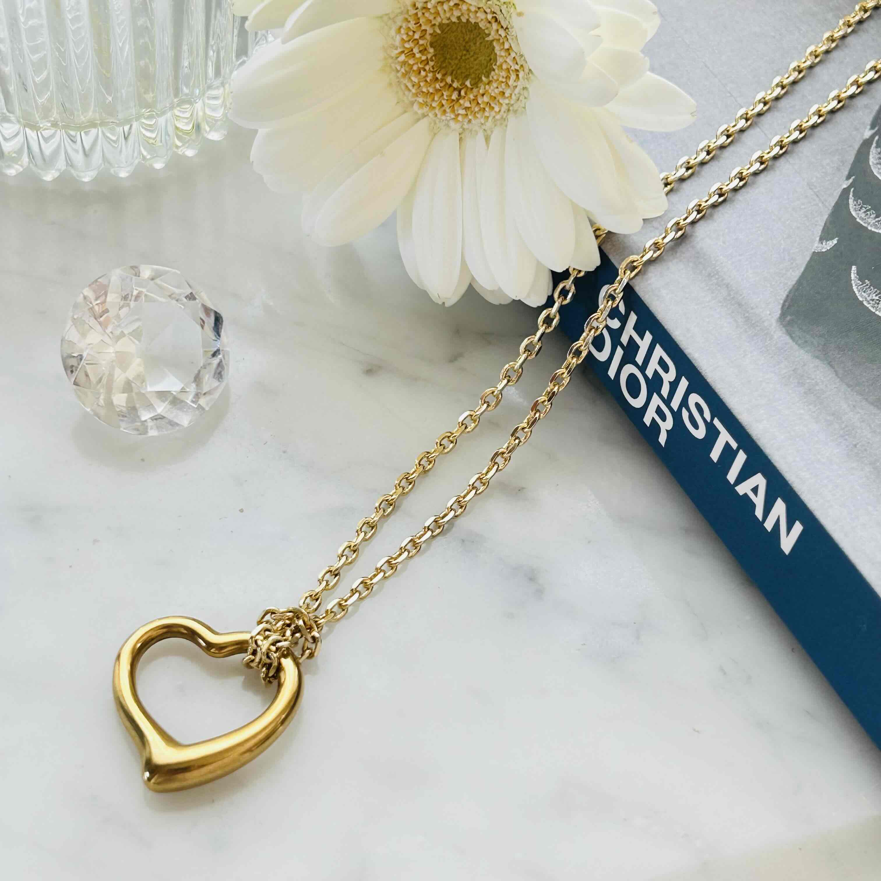 Open Heart Necklace