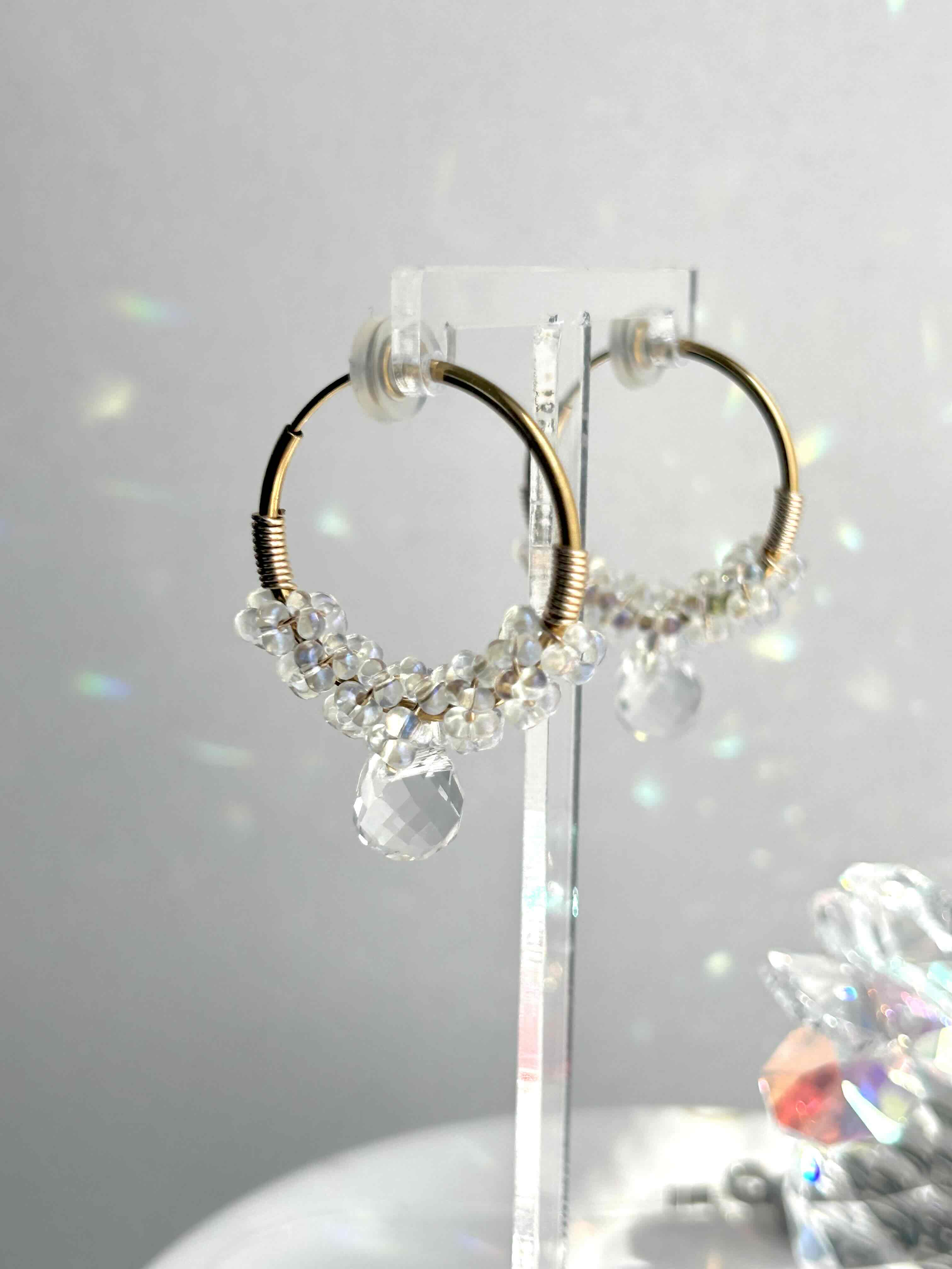 7/23 20:00-販売開始 光雫Hoop Earring