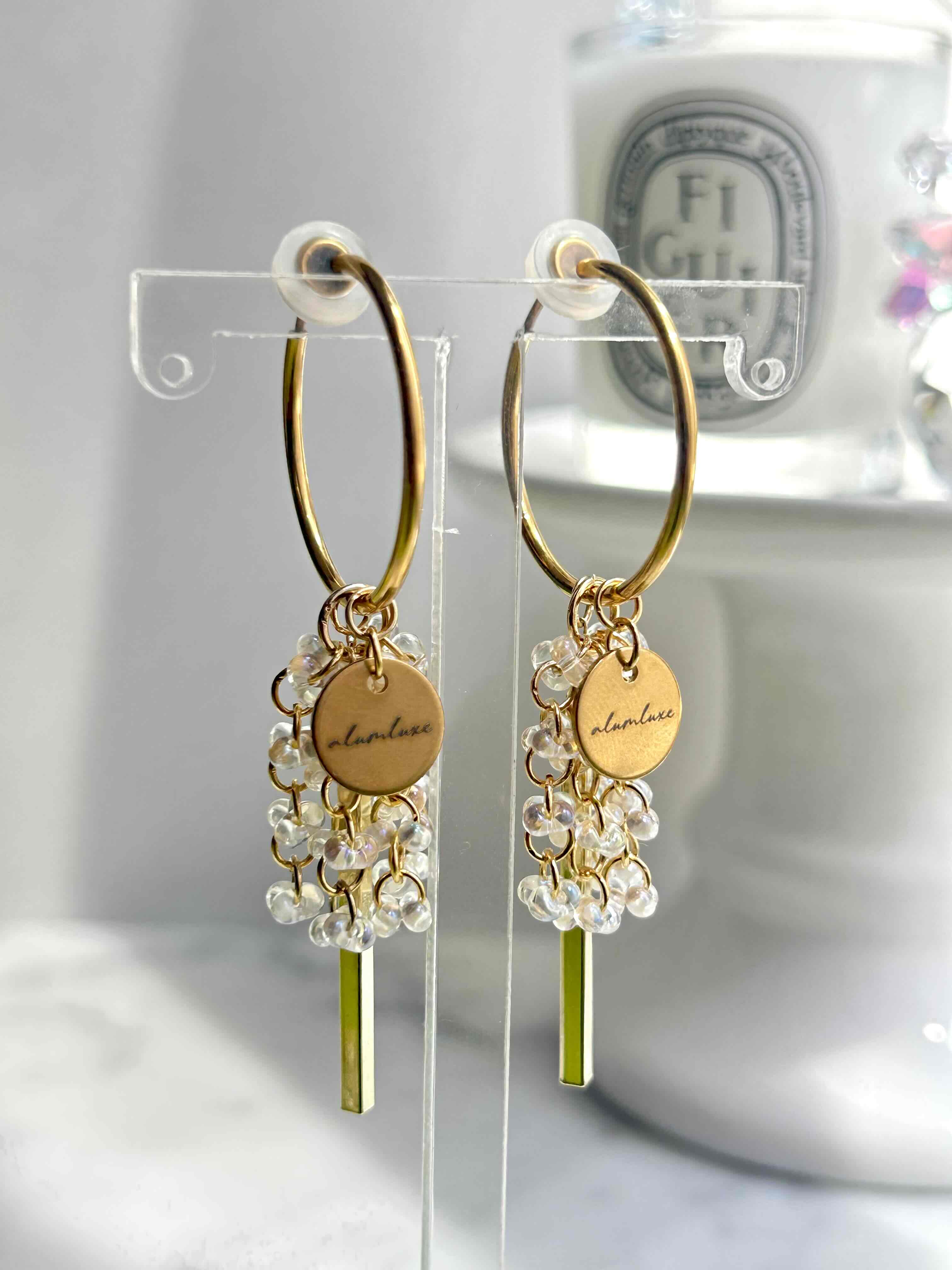 7/23 20:00-販売開始 結灯Hoop Earring