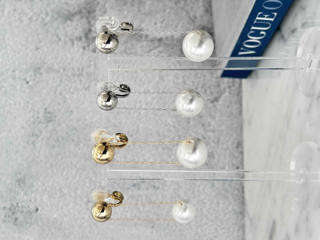 ピアスみたいに見えるイヤリング Link Earring