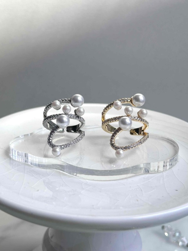5/21 20:00-販売開始 PEARL COSMOS OPEN RING