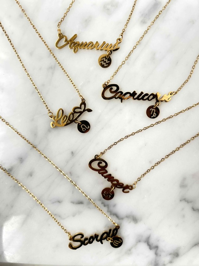 【ALUM+】MY STAR SIGN NECKLACE