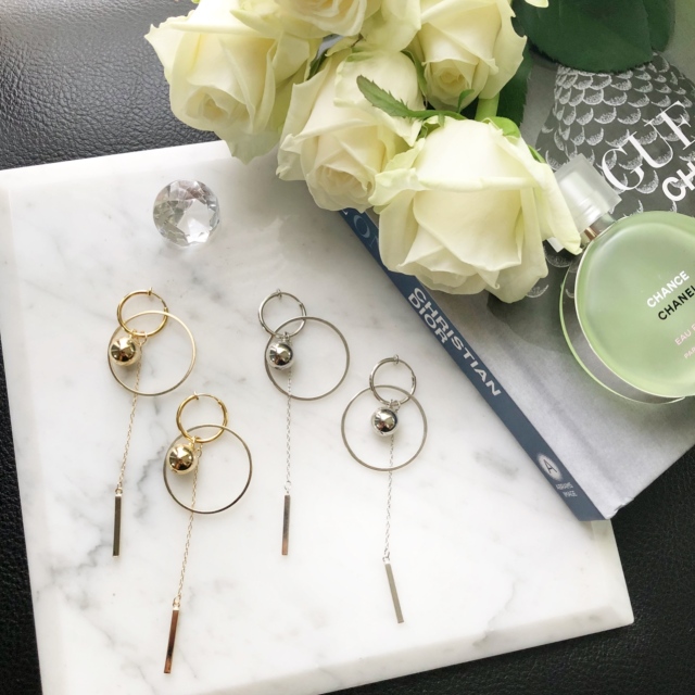 1/29 20:00～販売開始   8wayフープイヤリング