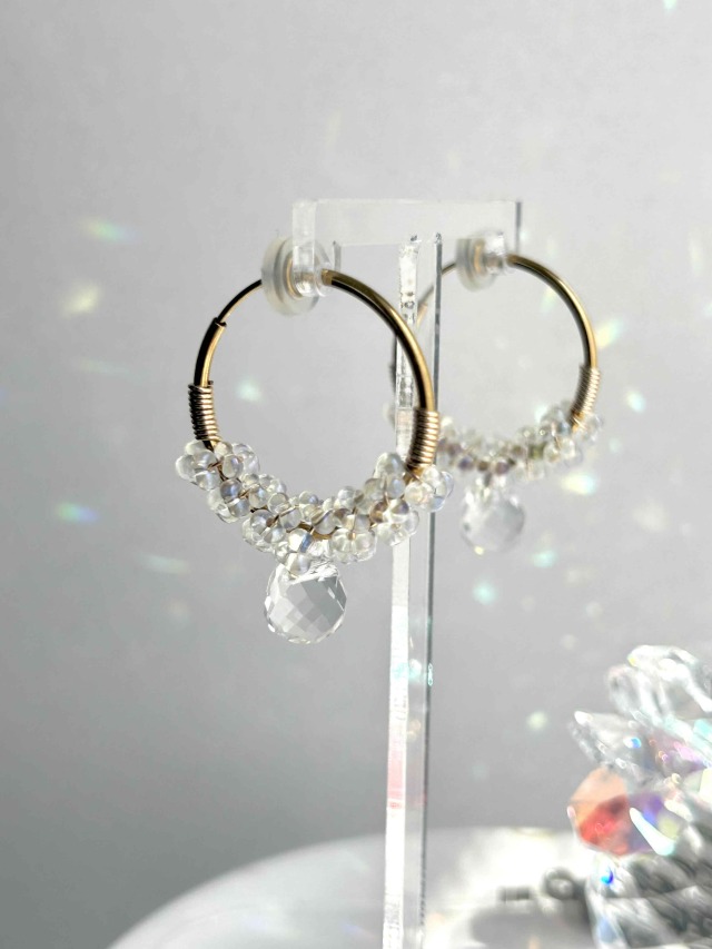 7/23 20:00-販売開始 光雫Hoop Earring