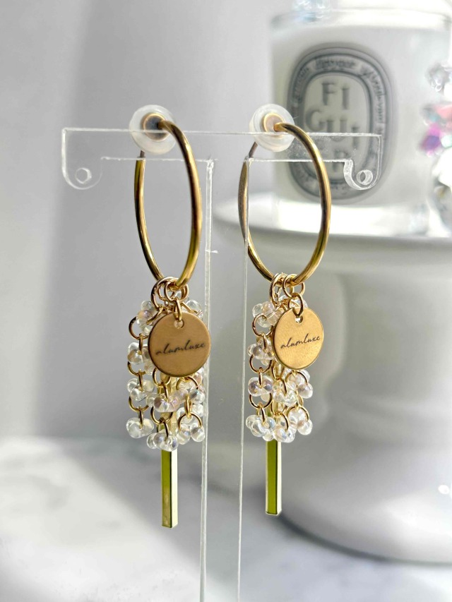 7/23 20:00-販売開始 結灯Hoop Earring