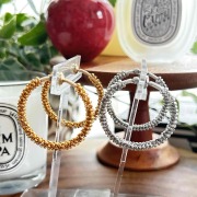 華奢フープのALL bzフープイヤリング