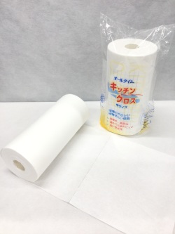 キッチンクロス　中サイズ　28×24ｃｍ　150枚/巻