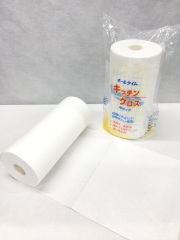 キッチンクロス　中サイズ　28×24ｃｍ　150枚/巻