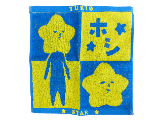 ジャガードハンカチ　星