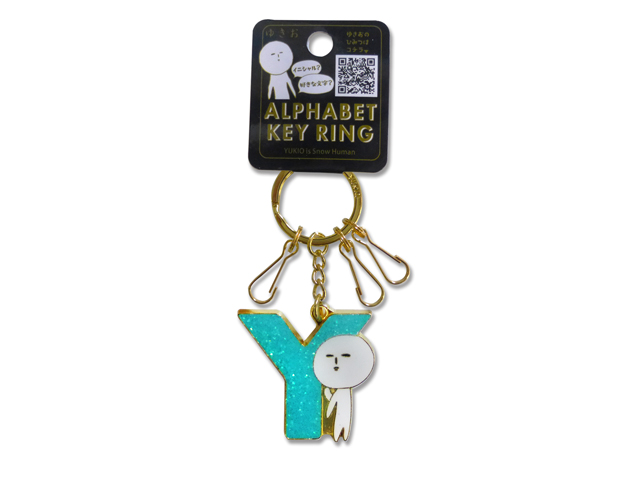 ゆきお　アルファベットキーリング　Yゆきお