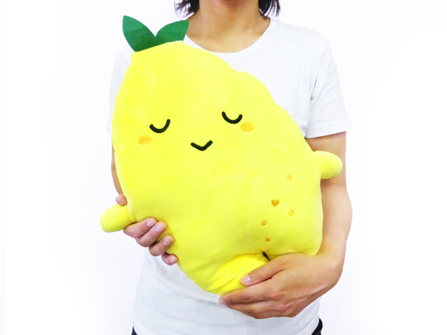 ぬいぐるみ みのるくん レモン