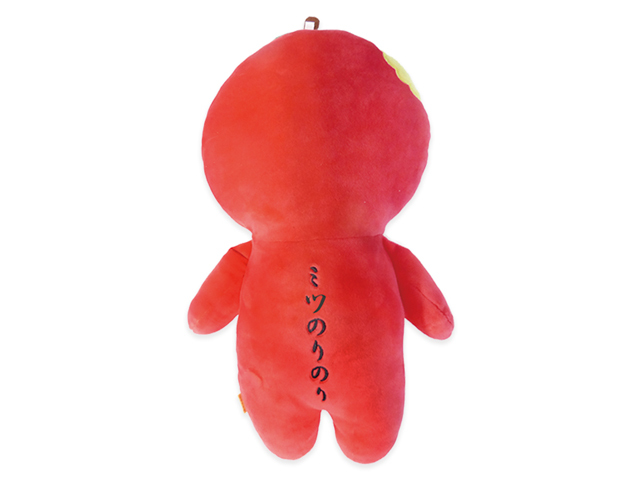 ゆきお　もちもちぬいぐるみ　りんご　裏
