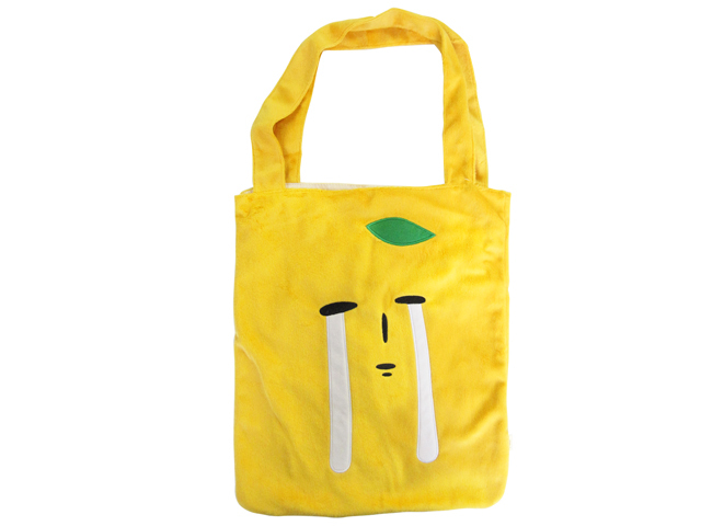 A4ワイドすっぽり ふんわりトート ゆきお みかん