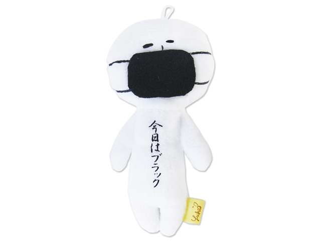 マスコット　ゆきおマスクブラック