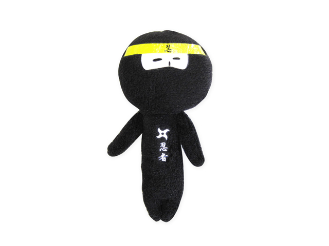 マスコット ゆきお 忍者 ブラック