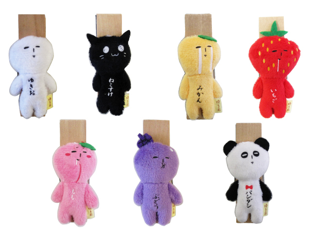 便利なマグネット付きで使い勝手抜群！ゆきおクリップ