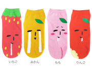 ゆきお_靴下_フルーツ