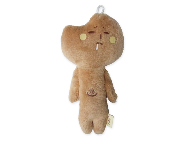 ゆきおマスコット　温泉ブラウン