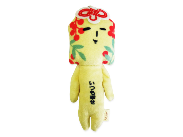 ゆきおマスコット　お守り　幸運