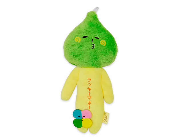 ゆきお　四葉の葉っぱ　イエロー