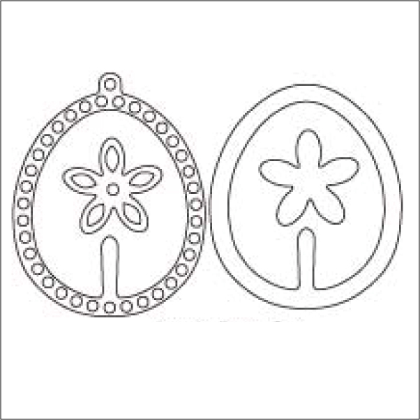 ジュエルアシストの穴にゲルでジュエルを固定します。