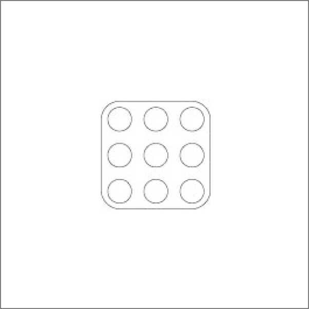 ジュエルアシストの穴にゲルでジュエルを固定します。