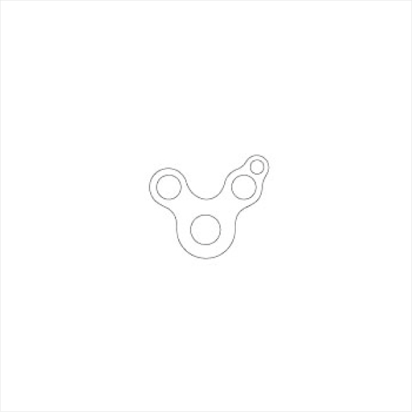 ジュエルアシストの穴にゲルでジュエルを固定します。